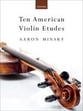 TEN AMERICAN VIOLIN ETUDES cover